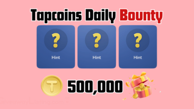 tapcoin daily bounty